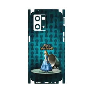 MAHOOT Alice in Wonderland-FullSkin Cover Sticker for Oppo Reno 8 4G