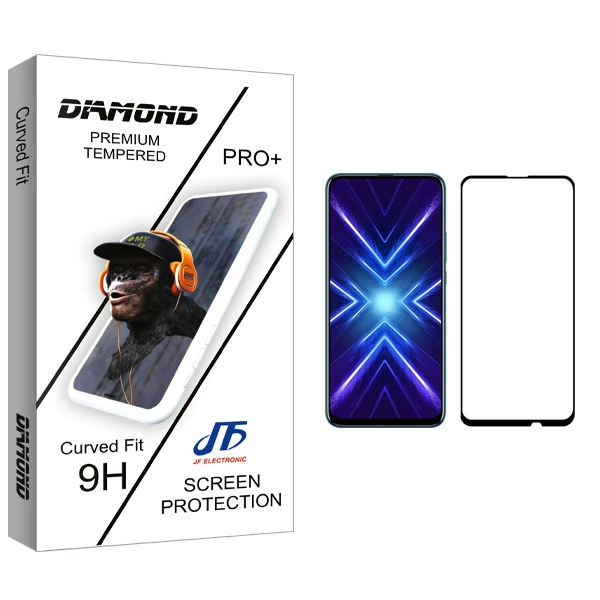 محافظ صفحه نمایش جی اف مدل Diamond glass مناسب برای گوشی موبایل آنر 9X