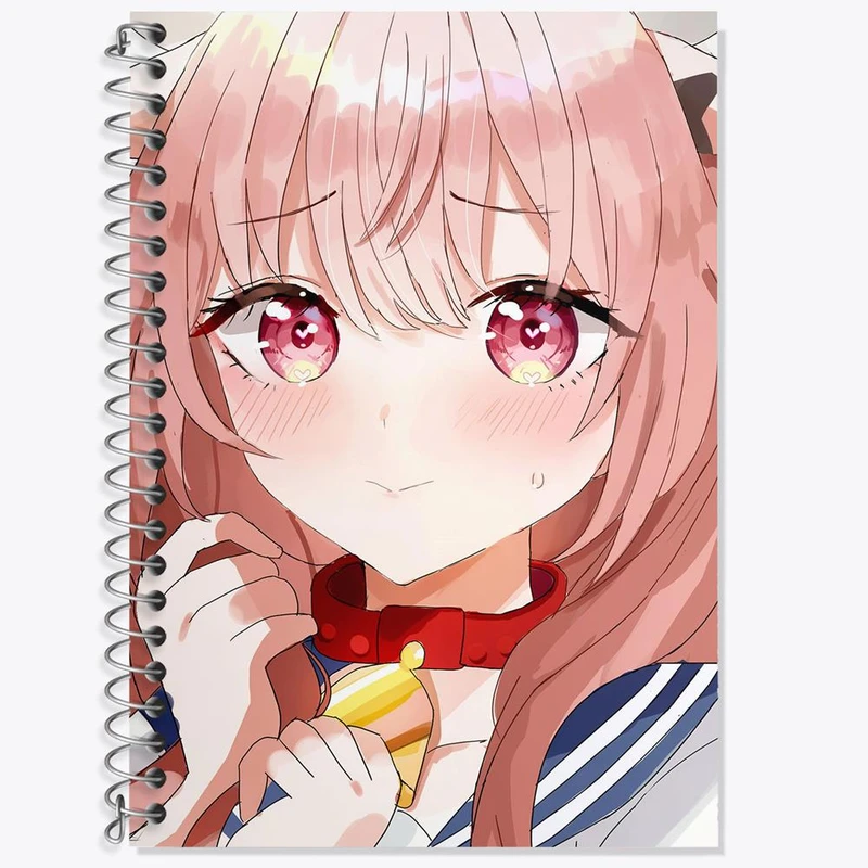 دفتر لغت 50 برگ خندالو مدل ساجونا اینویی انیمه دارلینگ در فرنکس  کد 12908