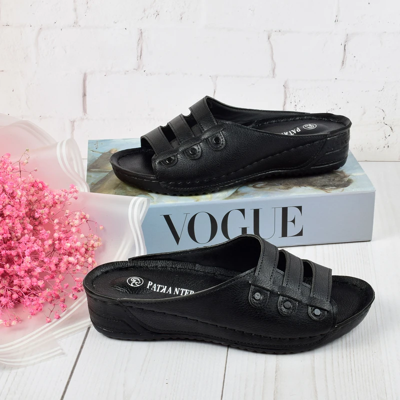 عکس شماره 2 : دمپایی زنانه پاتکان مدل طبی خار پاشنه کد bk.4097