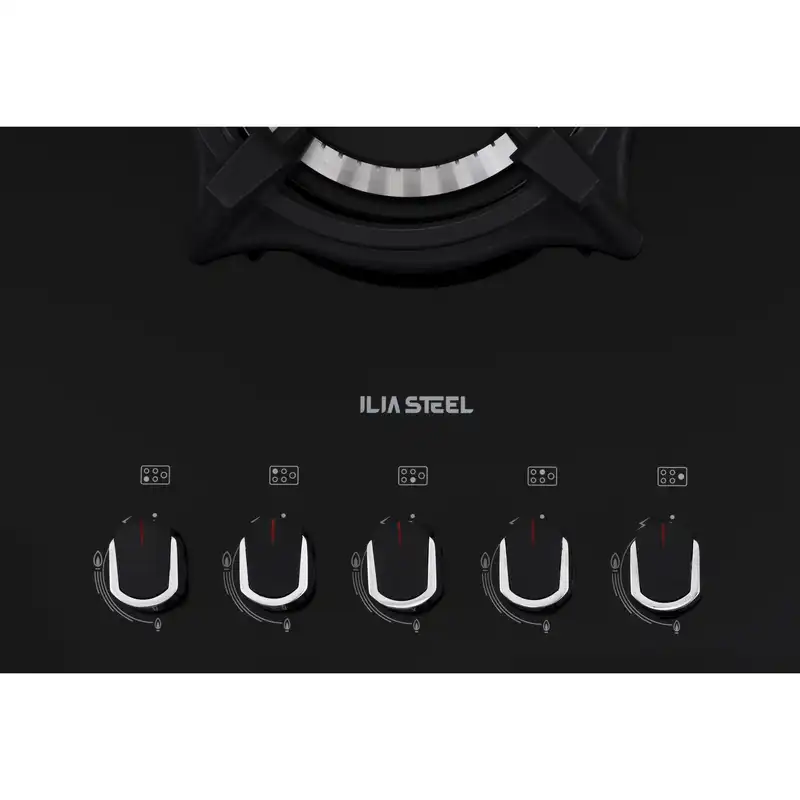اجاق گاز صفحه ای ایلیا استیل مدل G518