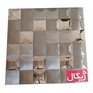کاشی استیل ژیکال آجیلی مدل aj104