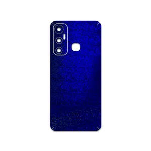 MAHOOT Blue-Holographic Cover Sticker for Infinix Hot 11