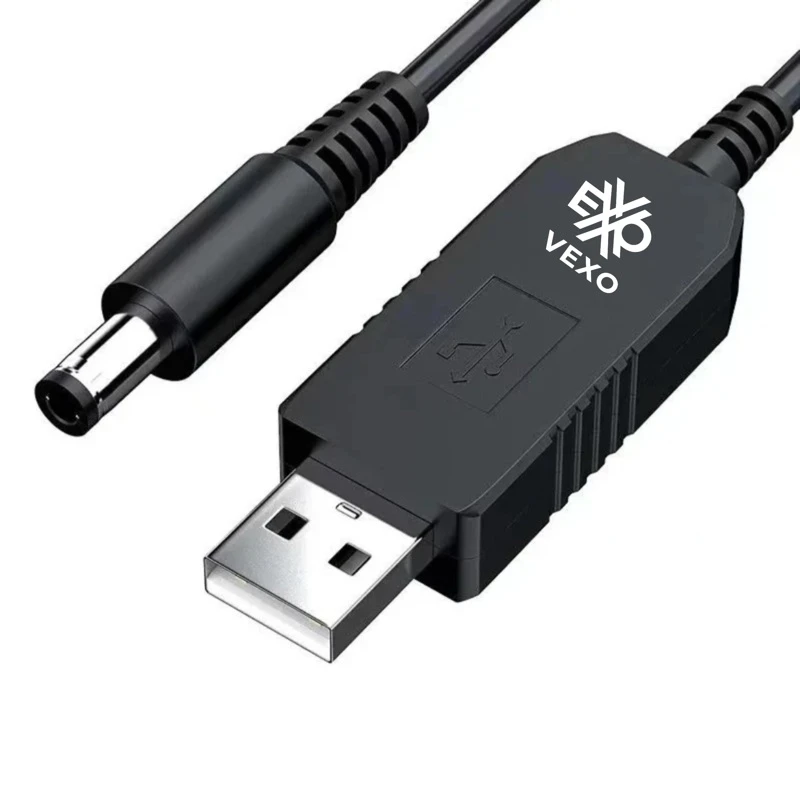 کابل تبدیل USB به DC وکسو مدل 12V طول ۱ متر