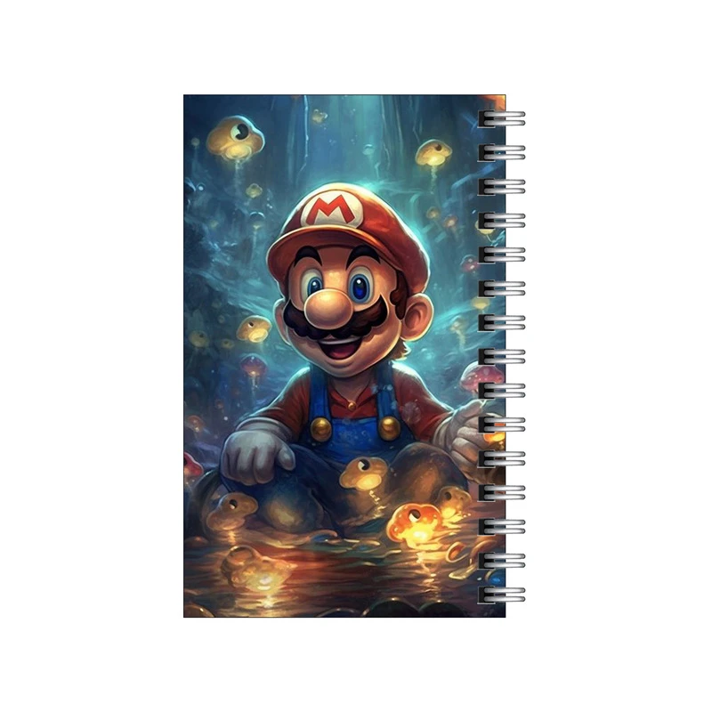 دفترچه یادداشت مدل to do list طرح سوپرماریو در میان دریا کد 3862078