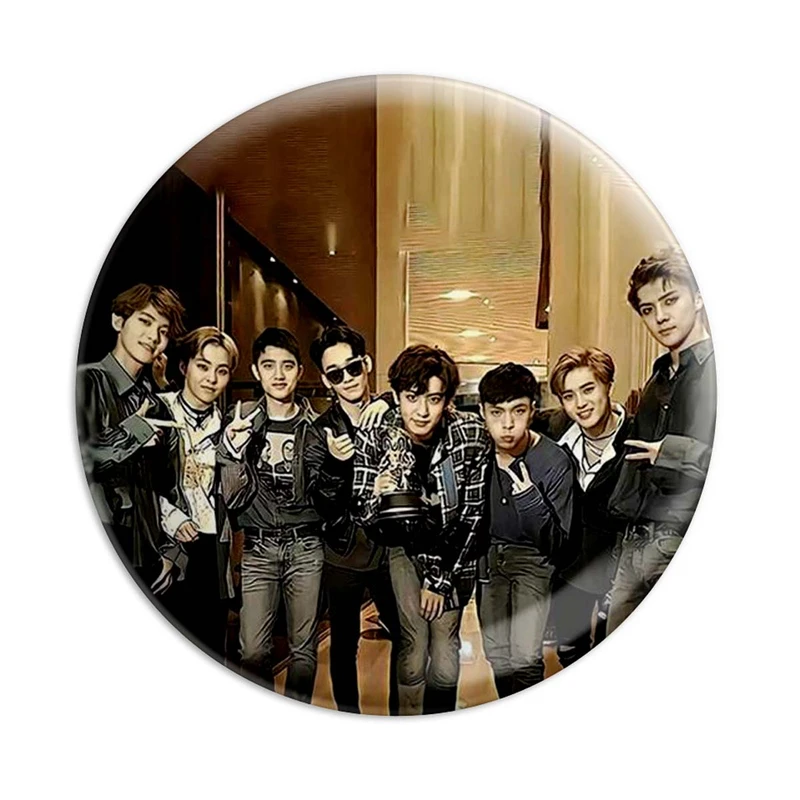  مگنت پرمانه طرح exo کد pmag.13746