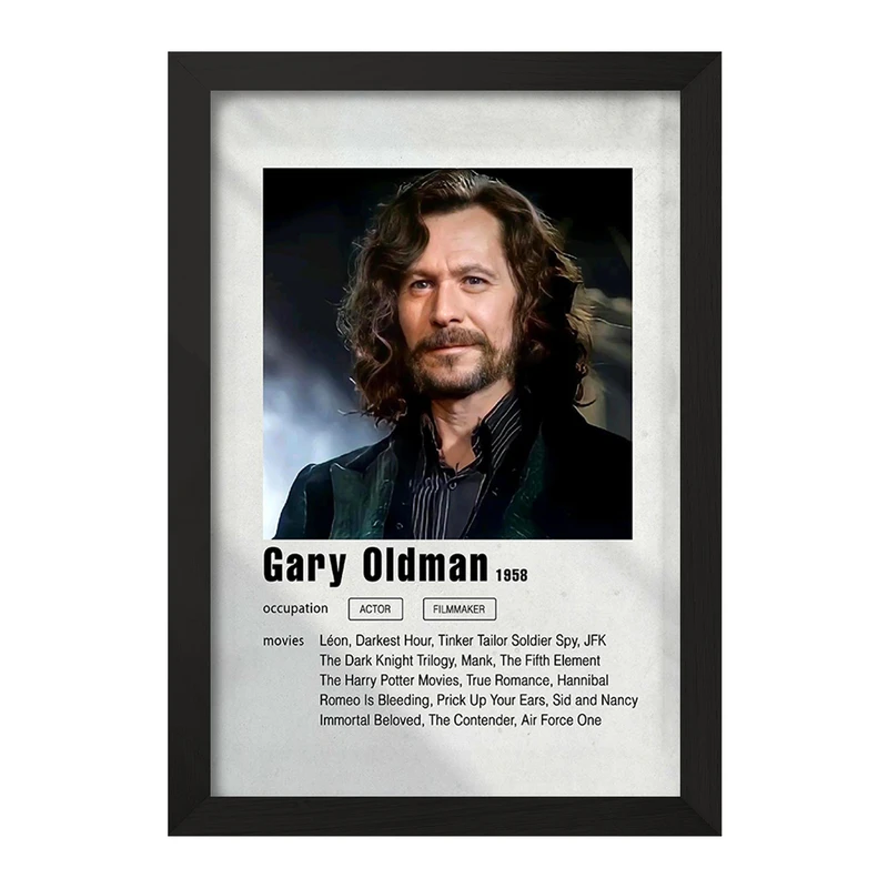 تابلو خندالو مدل گری اولدمن (Gary Oldman) کد F11200