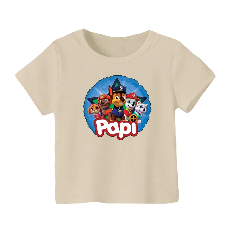 تی شرت آستین کوتاه بچگانه مدل سگ نگهبان کد ۶