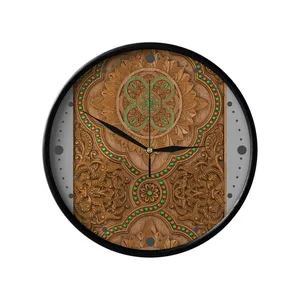 ساعت دیواری مدوپد طرح حک مدل mod00437