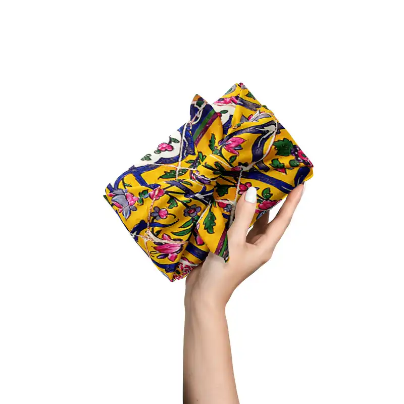 کاغذ کادو ترمه طراحان ایده مدل کاشی ایرانی trm521