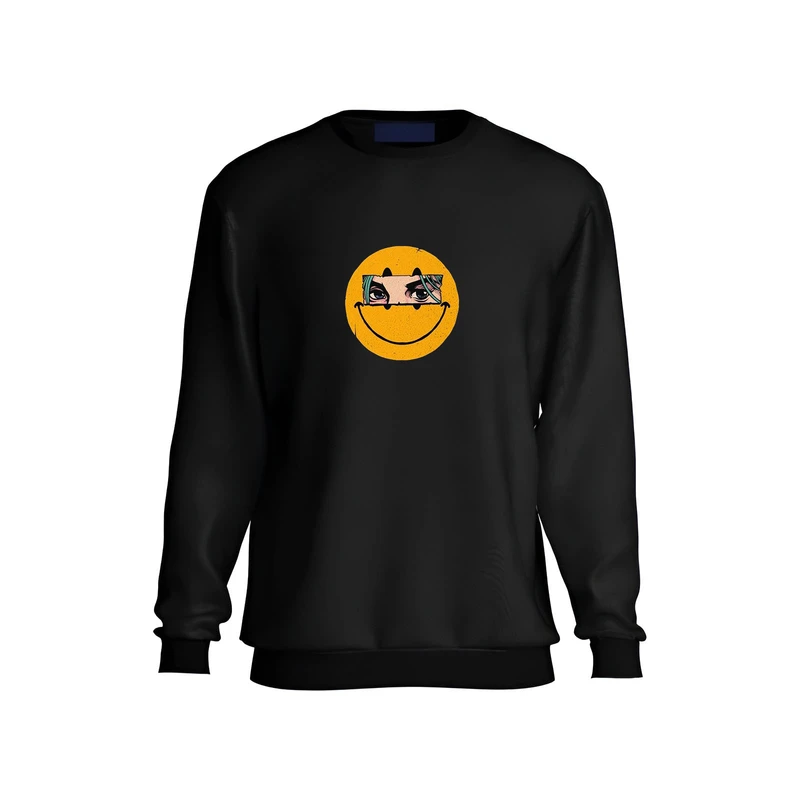 سویشرت مردانه مدل ایموجی کد 185