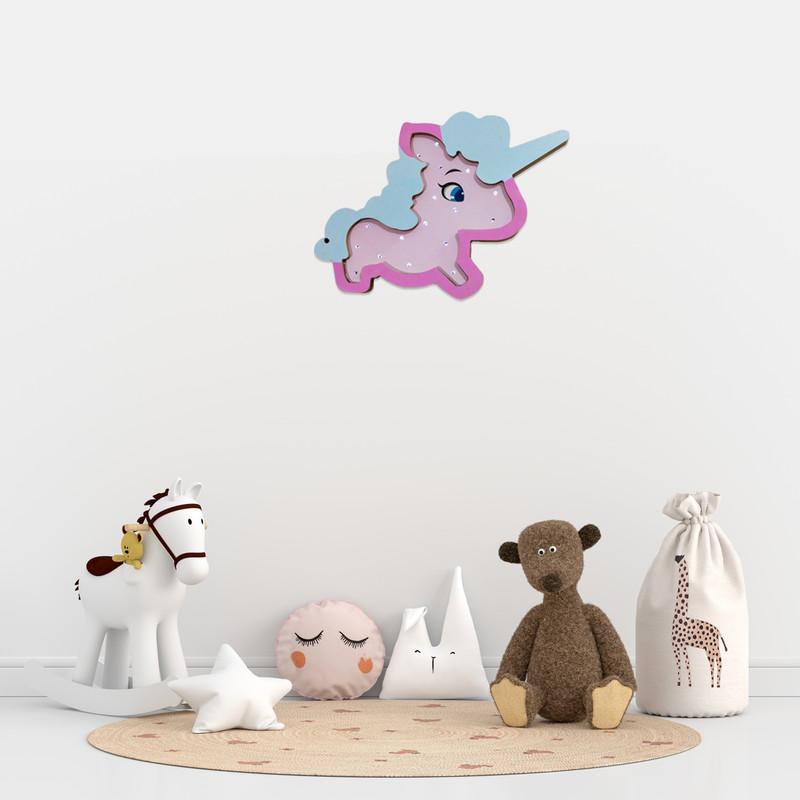 چراغ خواب اتاق کودک جیک جیک مدل پونی