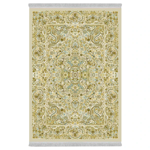 فرش پارچه‌ای دفه مدل فرشینه طرح مدرن کد 976