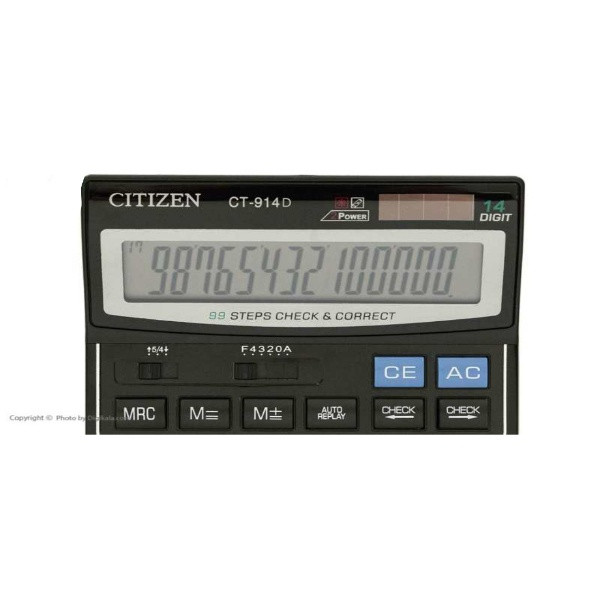 ماشین حساب سیتی زن مدل CT-914D
