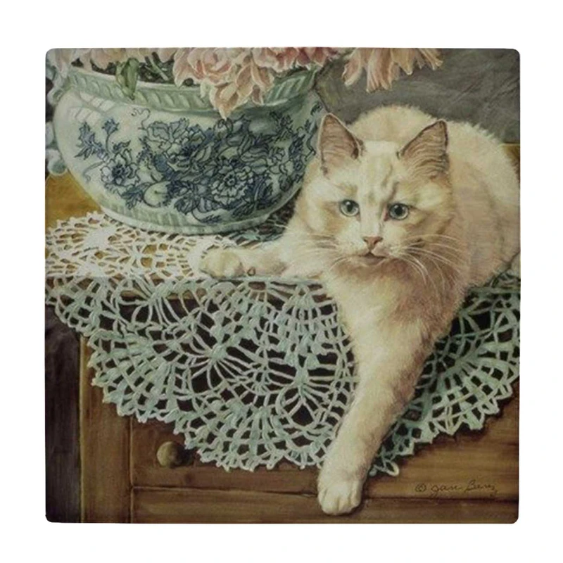  زیر لیوانی طرح نقاشی گربه کد    3455337_1311