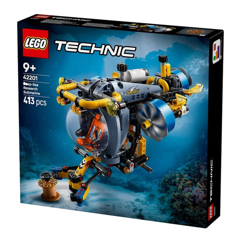 لگو 413 تکه سری تکنیک مدل  Deep Sea Research Submarine کد 42201