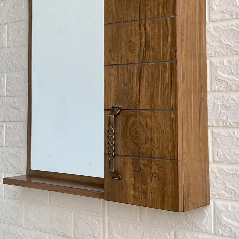 ست کابینت و روشویی آکاژو مدل A506 به همراه آینه و باکس