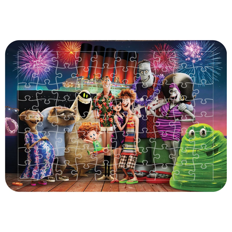 پازل 54 تکه مدل CHB1108 طرح انیمیشن هتل ترانسیلوانیا