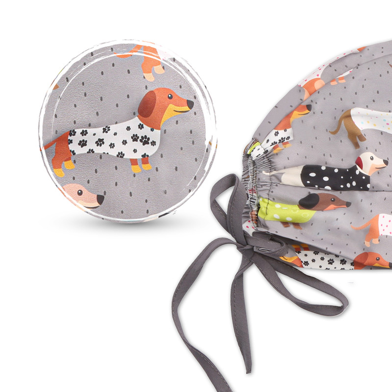 ست کلاه و روپوش پزشکی زنانه تادو مدل SRO1935