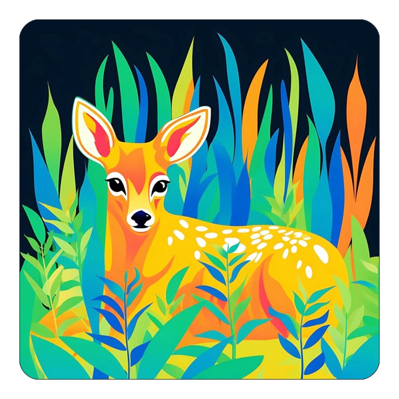 مگنت کاکتی طرح حیوانات رنگی مدل mp25436