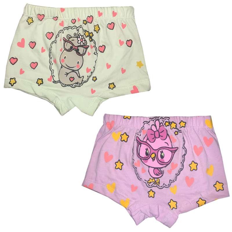 شورت دخترانه مدل Group10 مجموعه 2 عددی