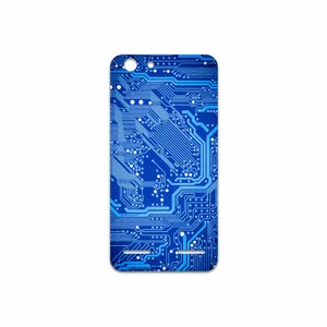 MAHOOT Blue Printed Circuit Board Cover Sticker for Lenovo Vibe K5 Plus