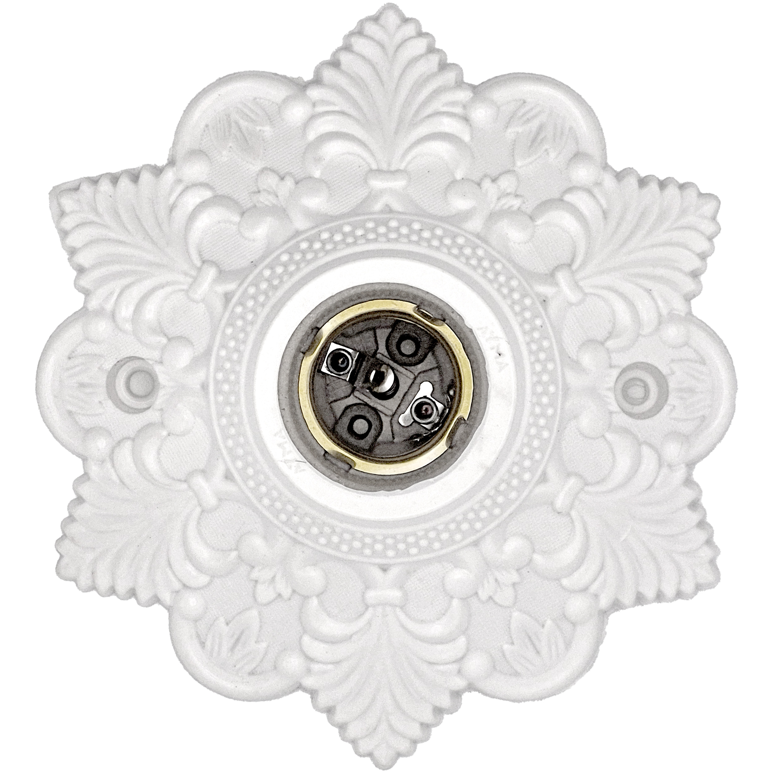 چراغ سقفی و دیواری ۱ شعله مدل گچبری کد Decorative 01