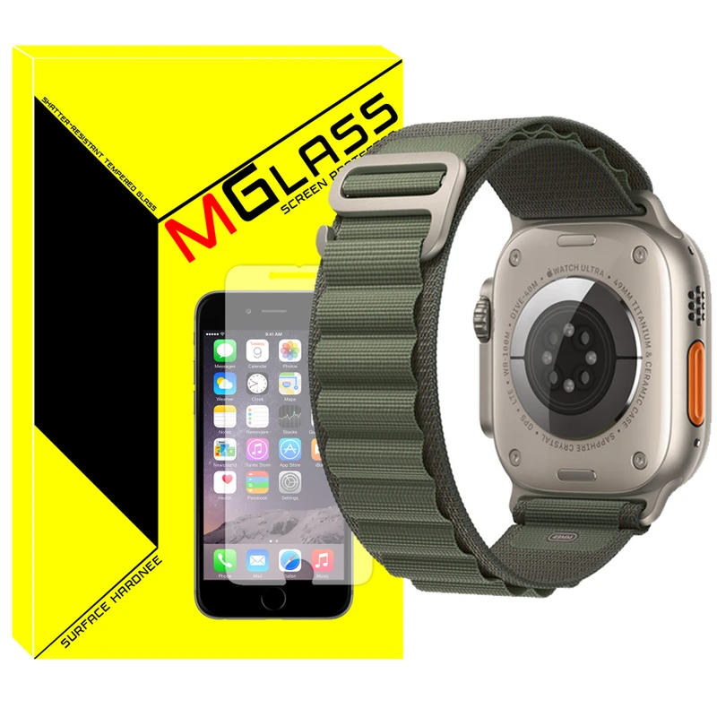 بند ام‌گلس مدل Loop Alpine مناسب برای ساعت هوشمند ویرفیت HW8 Ultra Max