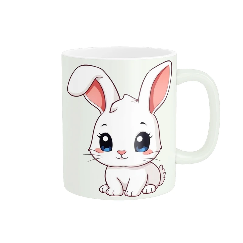 ماگ پاد آفرین طرح خرگوش کارتونی کد 5318