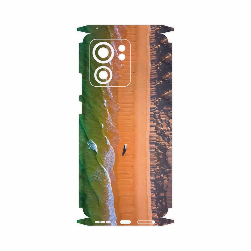 برچسب پوششی ماهوت مدل Beach and Green Sea-FullSkin مناسب برای گوشی موبایل موتورولا Edge 40