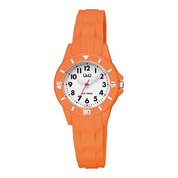 ساعت مچی عقربه ای بچگانه کیو اند کیو مدل V26A-003VY ساعت مچی عقربه ای بچگانه کیو اند کیو مدل V26A-003VY