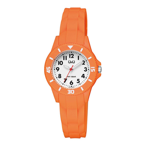 ساعت مچی عقربه ای بچگانه کیو اند کیو مدل V26A-003VY ساعت مچی عقربه ای بچگانه کیو اند کیو مدل V26A-003VY