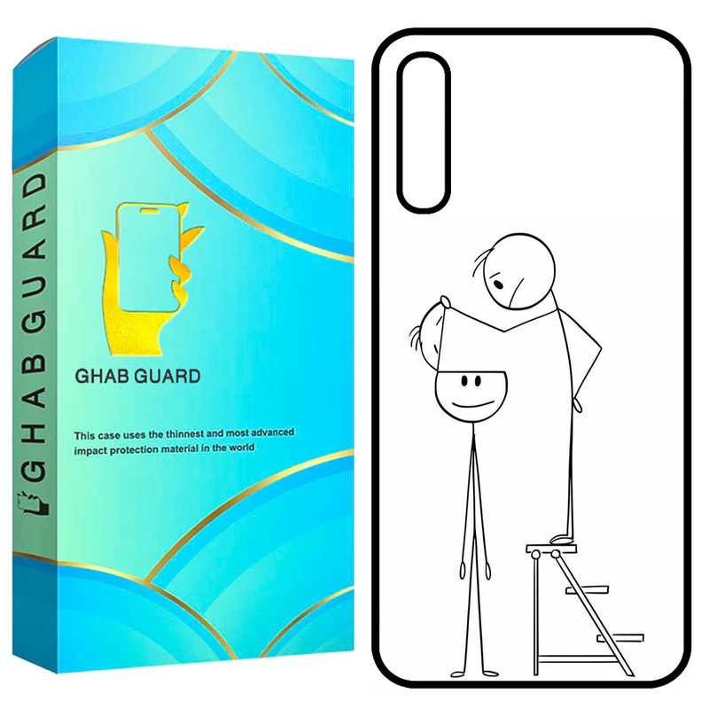 کاور قاب گارد طرح بی مخ مدل GCHPA50 مناسب برای گوشی موبایل سامسونگ Galaxy A50 / A50s / A30s 