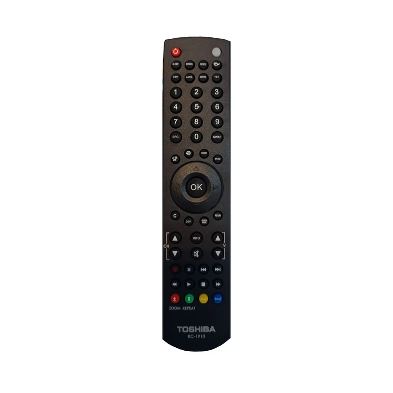 ریموت کنترل تلویزیون توشیبا مدل RC-1910