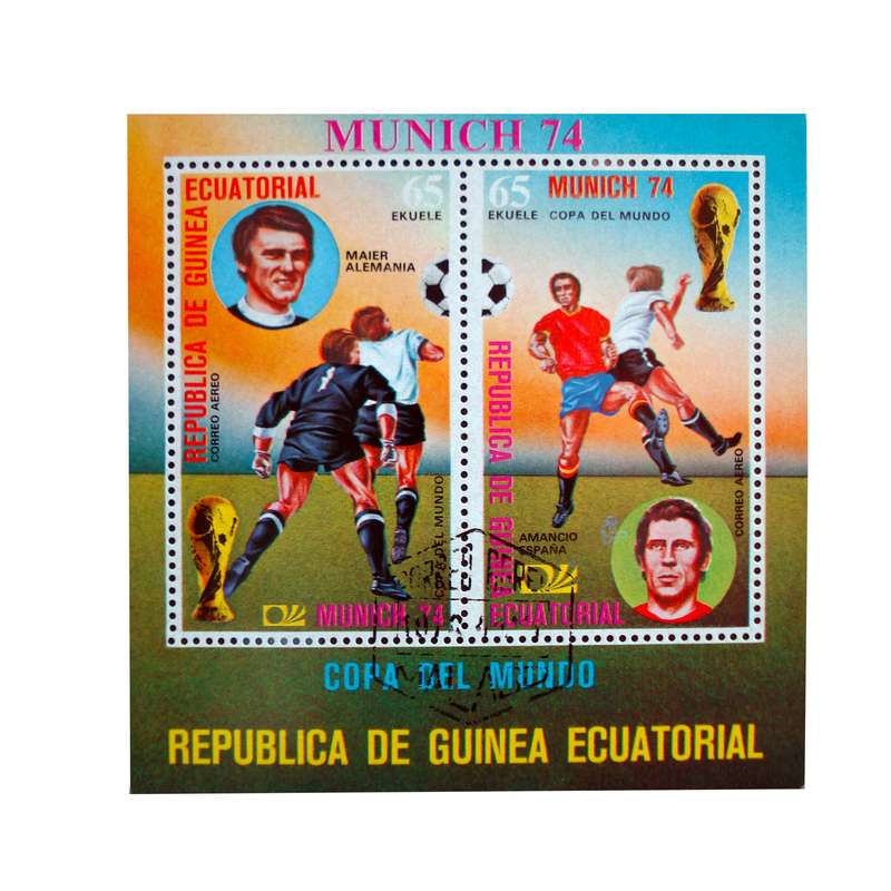 تمبر یادگاری مدل فوتبال کد var-622