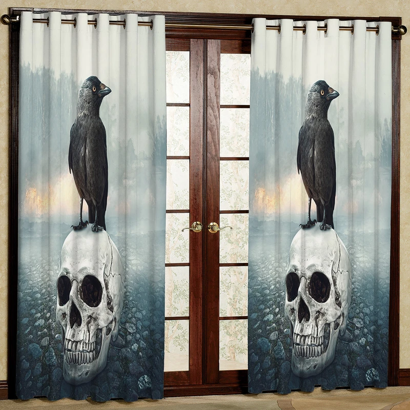 پرده مدل مخمل پانچی کد 2033T2 سایز 200x140 سانتی متر