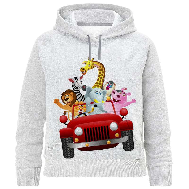 هودی پسرانه مدل حیوانات ماشین سوار A230