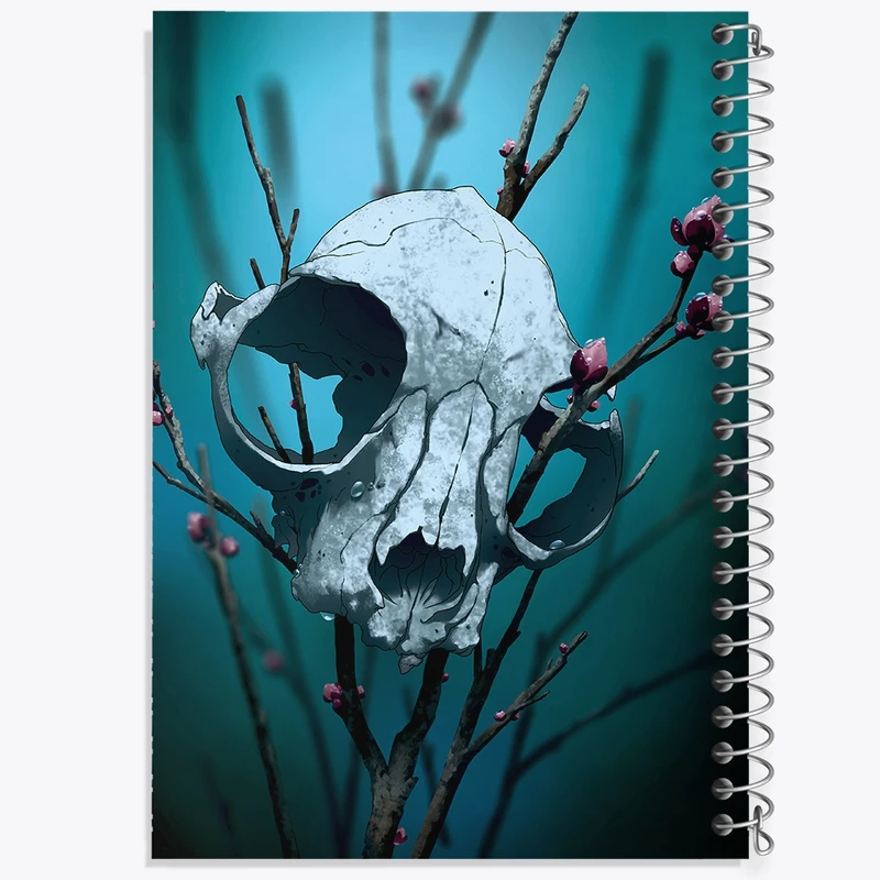 دفتر لیست خرید 50 برگ خندالو طرح اسکلت (Skeleton) کد F994