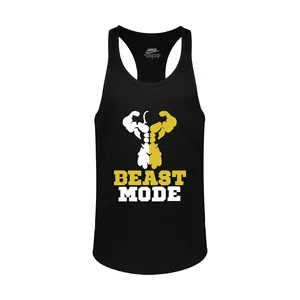تاپ ورزشی مردانه مدل beast mode کد 05