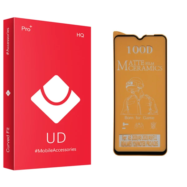محافظ صفحه نمایش مات یو دی مدل +PRO مناسب برای گوشی موبایل شیائومی Redmi Note 8 Pro