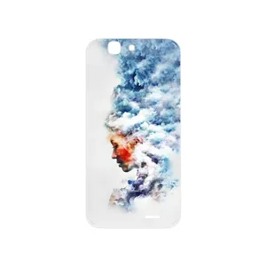 MAHOOT Women and the Cloud Digital Art Cover Sticker for Huawei Ascend G7