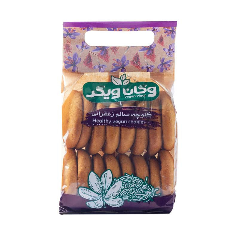 کلوچه زعفرانی وگان ویگر - 300 گرم