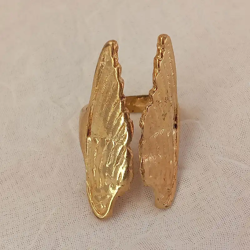 انگشتر مدل بال فرشته کد BRG300