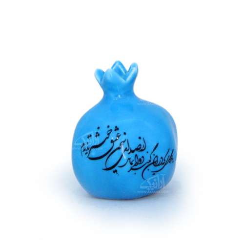 ‎انار‎سفالی‎ ‎‎‎‎لعاب ساده‎ ‎‎ رنگ ‎آبی‎ ‎ ‎ ‎‎‎‎مدل 1105800036
