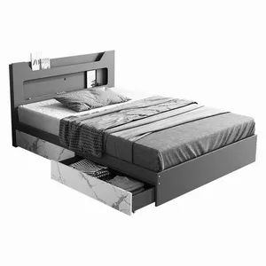 تخت خواب یک نفره مدل توپولوف 1b سایز 120×200 سانتی متر 