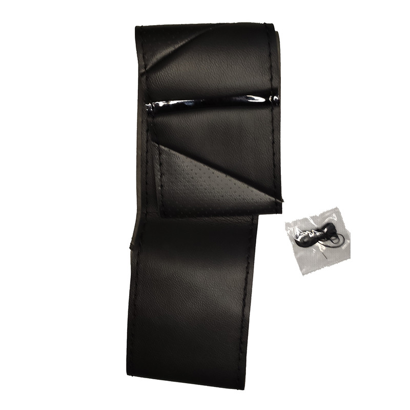 روکش فرمان کاور پلاس مدل PG-GTLINE به همراه سردنده و گردگیر و روکش ترمز دستی و کاور سوئیچ مناسب برای پژو پارس