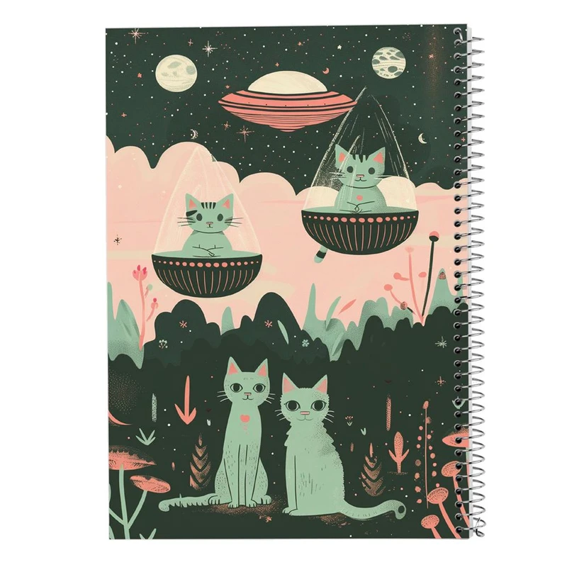 دفتر نقاشی 50 برگ مدوپد مدل موجودات فانتزی کد DF16840