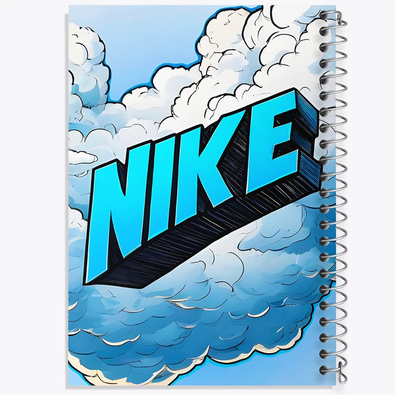 دفتر لیست خرید 50 برگ خندالو طرح Nike کد F6400