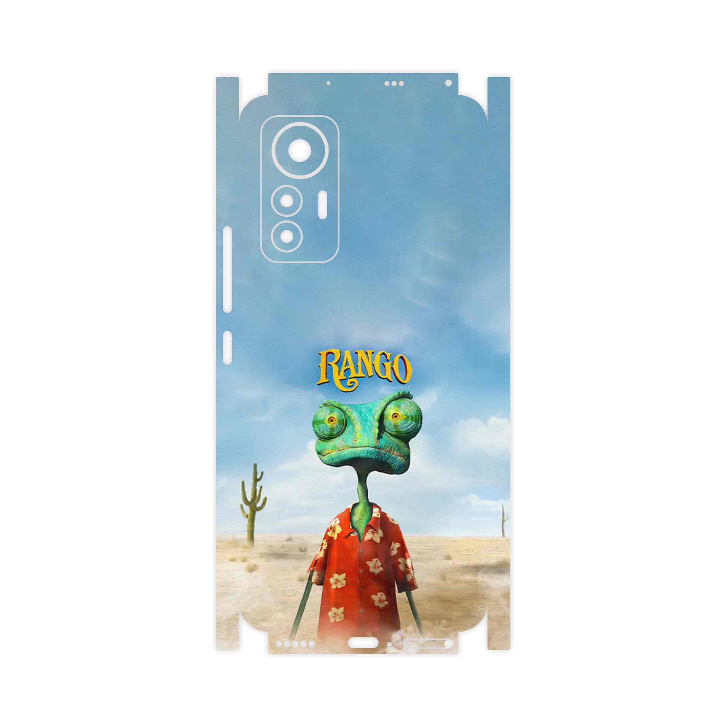 برچسب پوششی ماهوت مدل Rango-FullSkin مناسب برای گوشی موبایل شیائومی 12 Lite