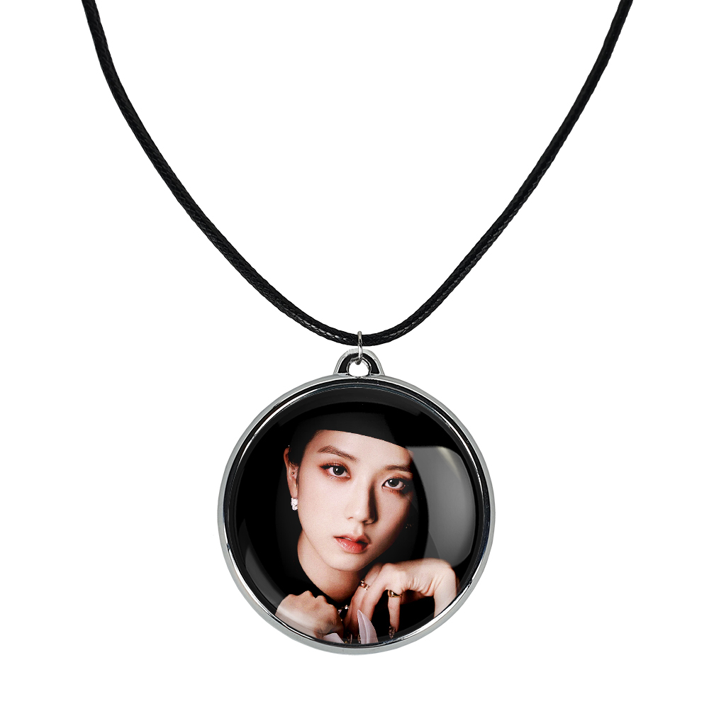 گردنبند خندالو مدل جیسو بلک پینک کد 1422414221